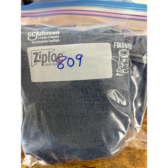 Good American jeans size 4/27 good legs chew hem skinny mid rise medium wash - Picture 9 of 9